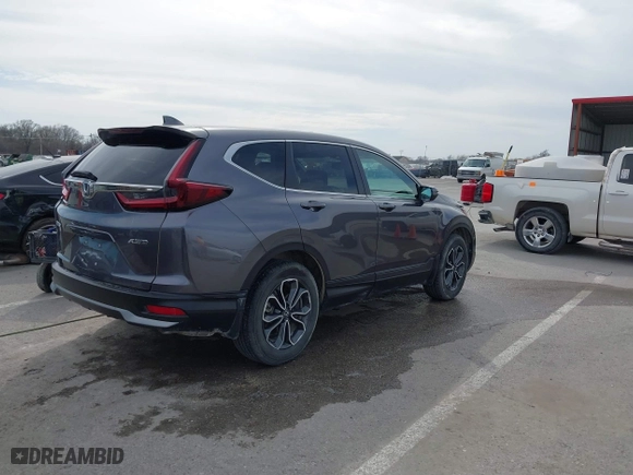 2021 Honda CR-V EX-L with VIN 5J6RW2H8XML008410, listed as a IAAI auction lot 41800858 with 64,167 mi miles. Bid and sale history available at carsss.com. Image 4.