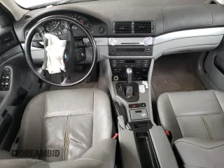 2002 BMW 5 Series 530iA with VIN WBADT63422CH88985, listed as a Copart auction lot 79053174 with 0 mi miles and Salvage Title. Bid and sale history available at carsss.com. Image 8.