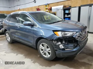 2019 Ford Edge SEL z VIN 2FMPK4J96KBB12912, wystawiony jako Copart lot #61029835 z przebiegiem 93 474 mil mil oraz Czysty tytuł • Clean title. Historia ofert i sprzedaży dostępna na DreamBid. Obrazek 4.