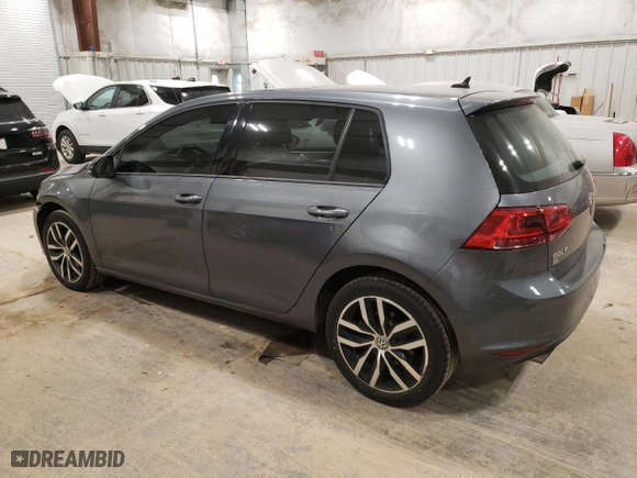 2016 Volkswagen Golf TSI SE with VIN 3VW217AU2GM043677, listed as a Copart auction lot 47950633 with 65,629 mi miles. Bid and sale history available at carsss.com. Image 2.