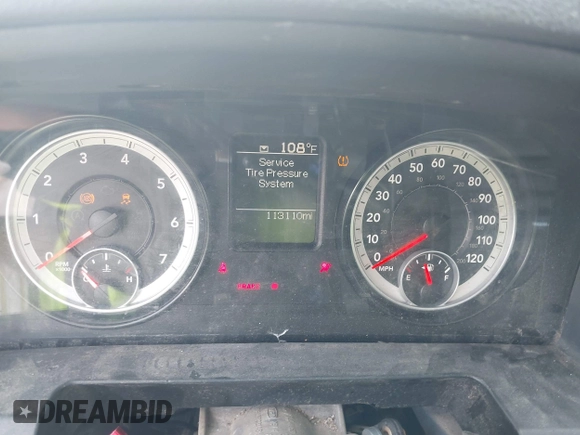 2014 Ram 1500 Tradesman with VIN 3C6JR6DT4EG186606, listed as a IAAI auction lot 42640415 with 113,110 mi miles and . Bid and sale history available at DreamBid. Image 7.