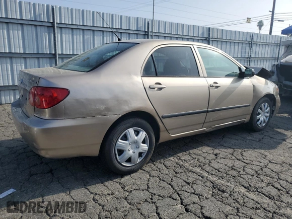 2006 Toyota Corolla CE with VIN 1NXBR32EX6Z645549, listed as a Copart auction lot 61095955 with 87,794 mi miles and Salvage title. Bid and sale history available at DreamBid. Image 3.