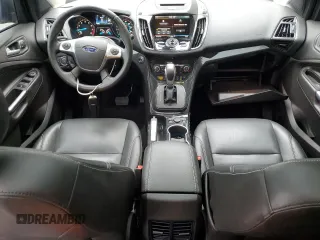 2015 Ford Escape Titanium with VIN 1FMCU9J93FUA67563, listed as a Copart auction lot 61770085 with 134,201 mi miles and Salvage title. Bid and sale history available at DreamBid. Image 8.