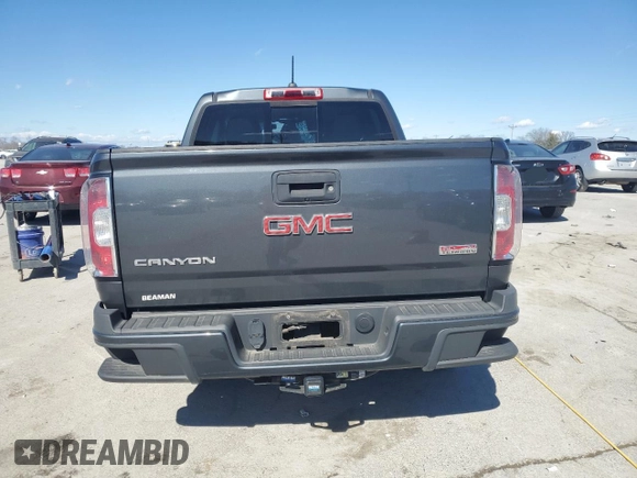 2016 GMC Canyon 4WD SLE with VIN 1GTG6CE35G1151048, listed as a Copart auction lot 47221485 with 47,373 mi miles and Salvage Title. Bid and sale history available at carsss.com. Image 6.
