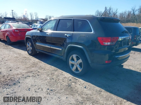 2011 Jeep Grand Cherokee Overland with VIN 1J4RS6GGXBC659349, listed as a IAAI auction lot 41778399 with 219,624 mi miles and . Bid and sale history available at DreamBid. Image 3.