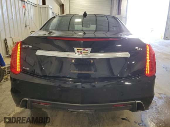 2018 Cadillac CTS Luxury AWD with VIN 1G6AX5SS1J0127341, listed as a Copart auction lot 49597034 with 48,286 mi miles and Salvage Title. Bid and sale history available at DreamBid. Image 6.