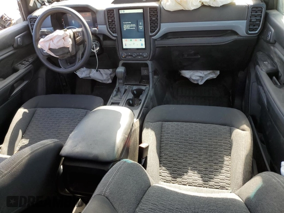2024 Ford Ranger XL with VIN 1FTER4PH4RLE25246, listed as a Copart auction lot 57829235 with 328 mi miles and Salvage title. Bid and sale history available at DreamBid. Image 8.