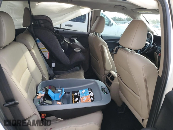 2021 Honda Pilot EX-L with VIN 5FNYF5H56MB033235, listed as a Copart auction lot 43137215 with 43,118 mi miles and Salvage Title. Bid and sale history available at DreamBid. Image 11.