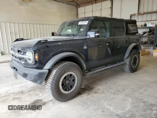 2021 Ford Bronco z VIN 1FMEE5DPXMLA91211, wystawiony jako Copart lot #53406165 z przebiegiem 32 999 mil mil oraz Czysty tytuł • Clean title. Historia ofert i sprzedaży dostępna na DreamBid. Obrazek 1.