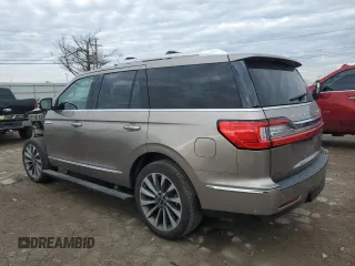 2020 Lincoln Navigator Reserve z VIN 5LMJJ2LT7LEL15137, wystawiony jako Copart lot #86617784 z przebiegiem 55 464 mil mil oraz Szkoda całkowita • Salvage title. Historia ofert i sprzedaży dostępna na DreamBid. Obrazek 2.