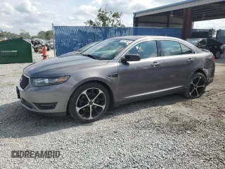 2014 Ford Taurus SHO with VIN 1FAHP2KT2EG152366, listed as a Copart auction lot 56479525 with 82,639 mi miles and Salvage title. Bid and sale history available at DreamBid. Image 1.