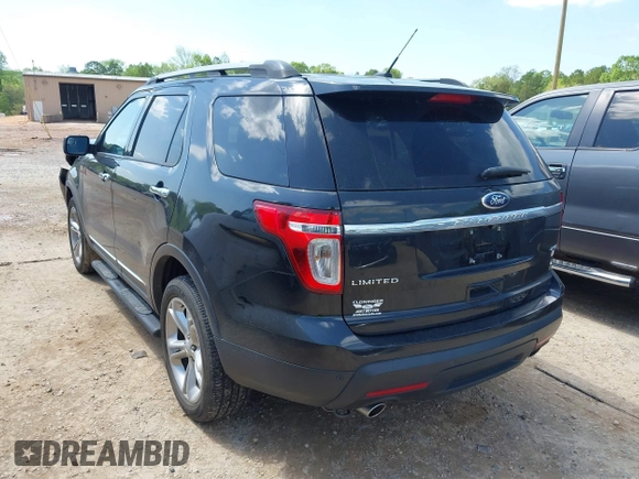 2015 Ford Explorer Limited with VIN 1FM5K8F83FGA05281, listed as a IAAI auction lot 41992161 with 104,897 mi miles and . Bid and sale history available at DreamBid. Image 3.