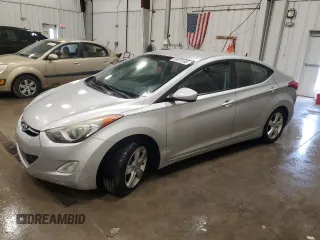 2013 Hyundai Elantra GLS z VIN 5NPDH4AE6DH451924, wystawiony jako Copart lot #59975165 z przebiegiem 140 029 mil mil oraz Nie do naprawy • Non repairable. Historia ofert i sprzedaży dostępna na DreamBid. Obrazek 1.