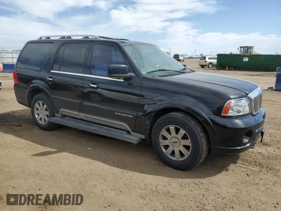 2004 Lincoln Navigator Luxury z VIN 5LMFU28R74LJ17939, wystawiony jako Copart lot #56915475 z przebiegiem 197 401 mil mil oraz Szkoda całkowita • Salvage title. Historia ofert i sprzedaży dostępna na DreamBid. Obrazek 4.
