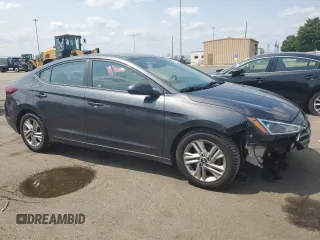 2020 Hyundai Elantra SEL with VIN 5NPD84LFXLH553165, listed as a Copart auction lot 59414815 with 85,960 mi miles and Salvage title. Bid and sale history available at DreamBid. Image 4.