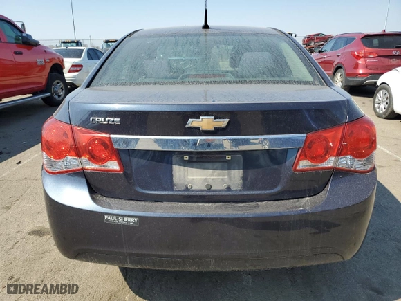 2014 Chevrolet Cruze LS with VIN 1G1PB5SH6E7481792, listed as a Copart auction lot 48857475 with 122,821 mi miles and Salvage Title. Bid and sale history available at carsss.com. Image 6.