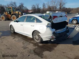 2015 Hyundai Sonata 2.4L Sport with VIN 5NPE34AF7FH040546, listed as a IAAI auction lot 41727185 with 56,294 mi miles. Bid and sale history available at carsss.com. Image 3.
