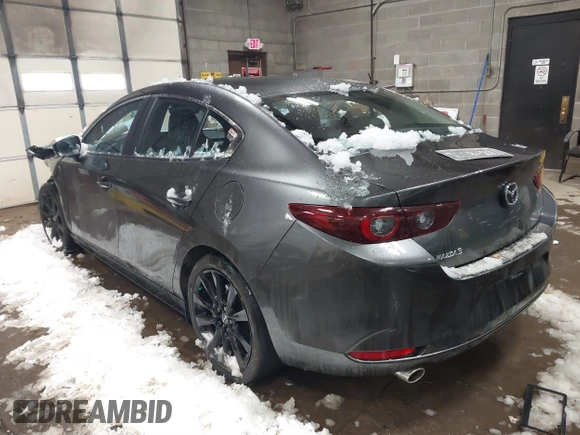 2025 Mazda 3 S Select Sport with VIN JM1BPABMXS1761383, listed as a IAAI auction lot 41398264 with 9,549 mi miles and . Bid and sale history available at DreamBid. Image 3.