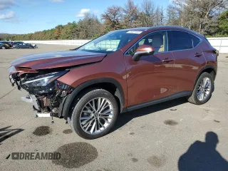 2025 Lexus NX with VIN 2T2GGCEZ7SC066651, listed as a Copart auction lot 73207444 with 1,764 mi miles and Salvage Title. Bid and sale history available at carsss.com. Image 1.
