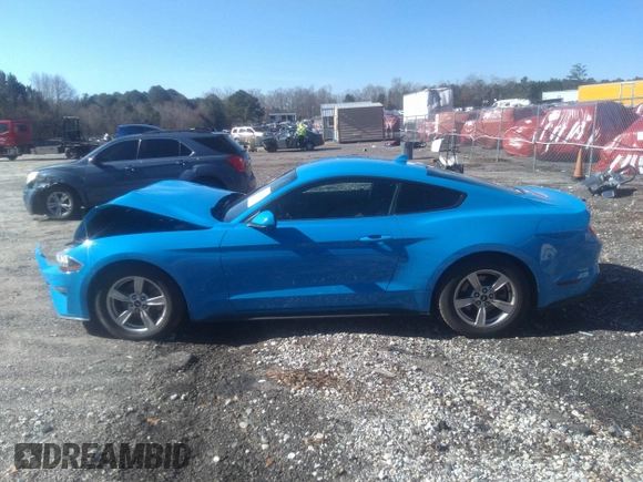 2023 Ford Mustang EcoBoost with VIN 1FA6P8TH5P5113600, listed as a IAAI auction lot 41600458 with 31,713 mi miles. Bid and sale history available at carsss.com. Image 14.
