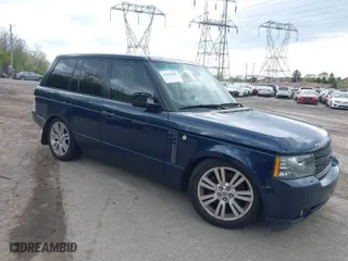 2011 Land Rover Range Rover HSE LUX with VIN SALMF1D46BA353724, listed as a IAAI auction lot 42019083 with 173,728 mi miles. Bid and sale history available at carsss.com. Image 1.