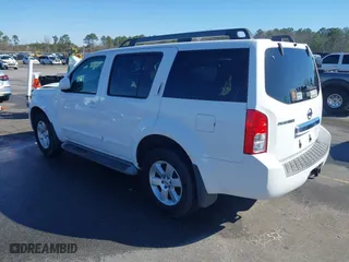 2012 Nissan Pathfinder SV with VIN 5N1AR1NN7CC638183, listed as a IAAI auction lot 41748290 with 164,610 mi miles. Bid and sale history available at carsss.com. Image 3.