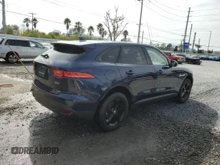 2018 Jaguar F-Pace 20d Premium with VIN SADCJ2FN9JA326677, listed as a Copart auction lot 42704055 with 104,968 mi miles and Salvage Title. Bid and sale history available at DreamBid. Image 3.