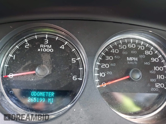 2009 Chevrolet Avalanche LTZ z VIN 3GNEC12009G115326, wystawiony jako IAAI lot #42219277 z przebiegiem 265 199 mil mil oraz . Historia ofert i sprzedaży dostępna na DreamBid. Obrazek 7.