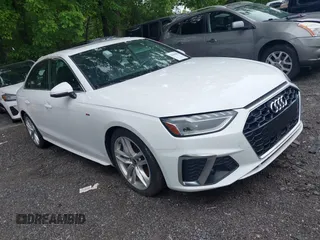 2023 Audi A4 S line Premium Plus with VIN WAUEAAF47PN001966, listed as a IAAI auction lot 42098099 with 47,131 mi miles and . Bid and sale history available at DreamBid. Image 1.