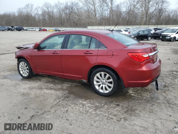 2012 Chrysler 200 Touring with VIN 1C3CCBBB9CN119689, listed as a Copart auction lot 47742195 with 111,227 mi miles and Salvage Title. Bid and sale history available at DreamBid. Image 2.