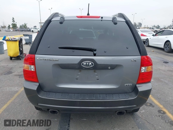 2006 Kia Sportage LX with VIN KNDJF723867199186, listed as a IAAI auction lot 41491243 with 120,049 mi miles and . Bid and sale history available at carsss.com. Image 16.