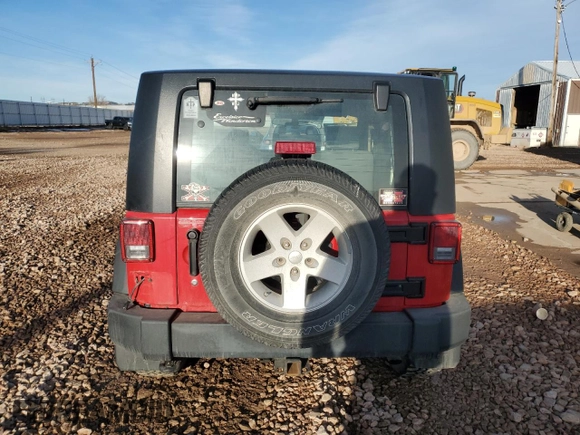 2009 Jeep Wrangler X with VIN 1J4FA24169L727333, listed as a Copart auction lot 47861445 with 70,343 mi miles and Salvage Title. Bid and sale history available at DreamBid. Image 6.