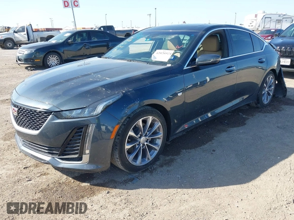 2021 Cadillac CT5 Premium Luxury with VIN 1G6DN5RK4M0115844, listed as a IAAI auction lot 42020524 with 52,226 mi miles. Bid and sale history available at carsss.com. Image 17.