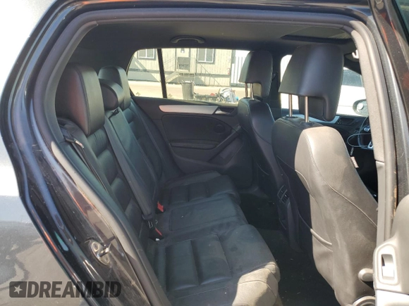 2012 Volkswagen GTI w/Sunroof & Navi PZEV with VIN WVWGD7AJXCW184013, listed as a Copart auction lot 45734775 with 107,007 mi miles and Salvage title. Bid and sale history available at DreamBid. Image 10.