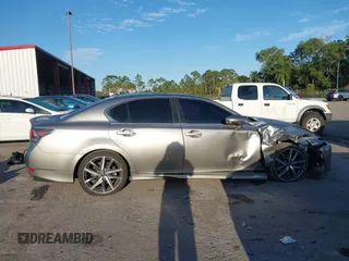 2016 Lexus GS 350 with VIN JTHBZ1BL7GA006019, listed as a IAAI auction lot 41754858 with 108,285 mi miles. Bid and sale history available at carsss.com. Image 13.