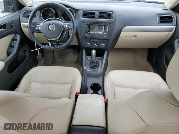 2015 Volkswagen Jetta SE with VIN 3VWD17AJ0FM239520, listed as a Copart auction lot 56109755 with 56,706 mi miles and Non repairable. Bid and sale history available at DreamBid. Image 8.