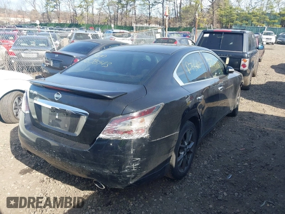 2012 Nissan Maxima S with VIN 1N4AA5AP8CC806431, listed as a IAAI auction lot 42074948 with Not provided miles and . Bid and sale history available at DreamBid. Image 4.