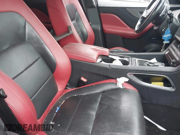 2017 Jaguar F-Pace S with VIN SADCM2BV6HA066651, listed as a IAAI auction lot 41758669 with 82,968 mi miles and . Bid and sale history available at DreamBid. Image 5.