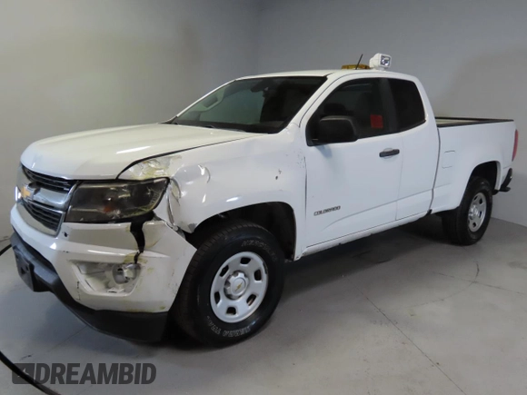 2019 Chevrolet Colorado 2WD Work Truck with VIN 1GCHSBEN6K1290772, listed as a Copart auction lot 42178055 with 18,188 mi miles and Salvage Title. Bid and sale history available at carsss.com. Image 2.