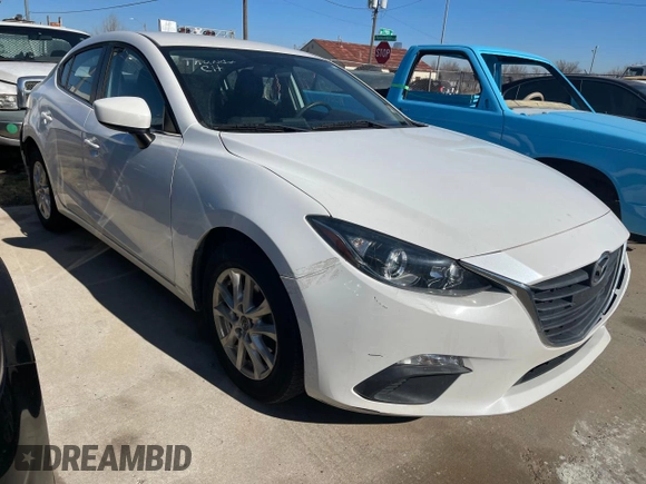 2014 Mazda 3 i Touring with VIN JM1BM1V78E1114550, listed as a Copart auction lot 57202185 with 100,722 mi miles and Clean Title. Bid and sale history available at DreamBid. Image 1.