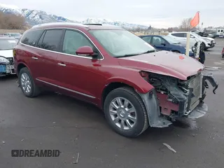 2017 Buick Enclave Leather with VIN 5GAKRBKD0HJ268726, listed as a IAAI auction lot 41196372 with 103,192 mi miles and . Bid and sale history available at DreamBid. Image 1.