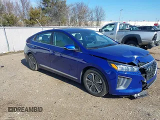 2022 Hyundai Ioniq Limited with VIN KMHCX5LD5NU265674, listed as a IAAI auction lot 41456208 with 30,438 mi miles and . Bid and sale history available at DreamBid. Image 1.