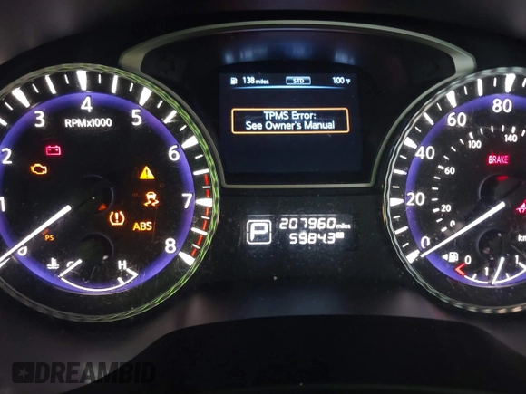 2014 Infiniti QX60 with VIN 5N1AL0MM1EC505488, listed as a IAAI auction lot 42592061 with 207,960 mi miles and . Bid and sale history available at DreamBid. Image 7.