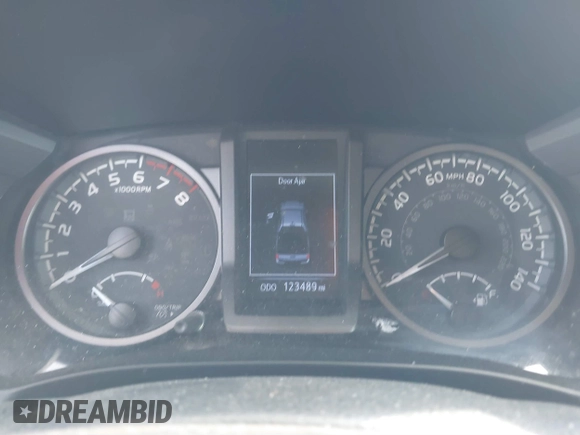 2020 Toyota Tacoma SR5 with VIN 3TMBZ5DN7LM026596, listed as a IAAI auction lot 40705410 with 123,489 mi miles and . Bid and sale history available at DreamBid. Image 7.