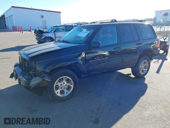 1996 Jeep Grand Cherokee Limited with VIN 1J4GZ78S5TC196338, listed as a IAAI auction lot 41199541 with Not provided miles and . Bid and sale history available at DreamBid. Image 2.