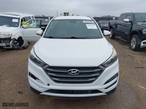 2017 Hyundai Tucson SE Plus with VIN KM8J33A43HU416901, listed as a IAAI auction lot 41445367 with 109,116 mi miles. Bid and sale history available at carsss.com. Image 12.