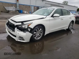 2015 Infiniti Q50 Premium z VIN JN1BV7AR3FM397644, wystawiony jako Copart lot #58367045 z przebiegiem 79 821 mil mil oraz Szkoda całkowita • Salvage title. Historia ofert i sprzedaży dostępna na DreamBid. Obrazek 1.