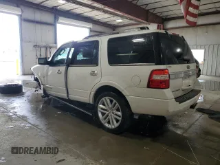 2017 Ford Expedition Platinum with VIN 1FMJU1MTXHEA51986, listed as a Copart auction lot 54966625 with Not provided miles and Salvage title. Bid and sale history available at DreamBid. Image 2.