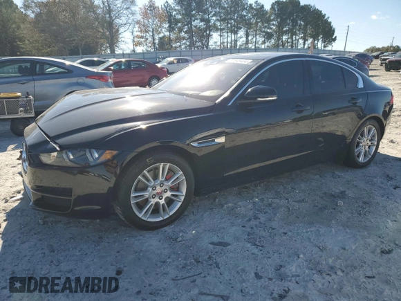 2017 Jaguar XE 25t Premium with VIN SAJAD4BG1HA966889, listed as a Copart auction lot 81849404 with 77,086 mi miles and Salvage Title. Bid and sale history available at carsss.com. Image 1.