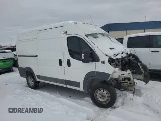 2014 Ram ProMaster Cargo with VIN 3C6TRVCG7EE103169, listed as a Copart auction lot 45550185 with Not Provided miles and Clean Title. Bid and sale history available at carsss.com. Image 4.